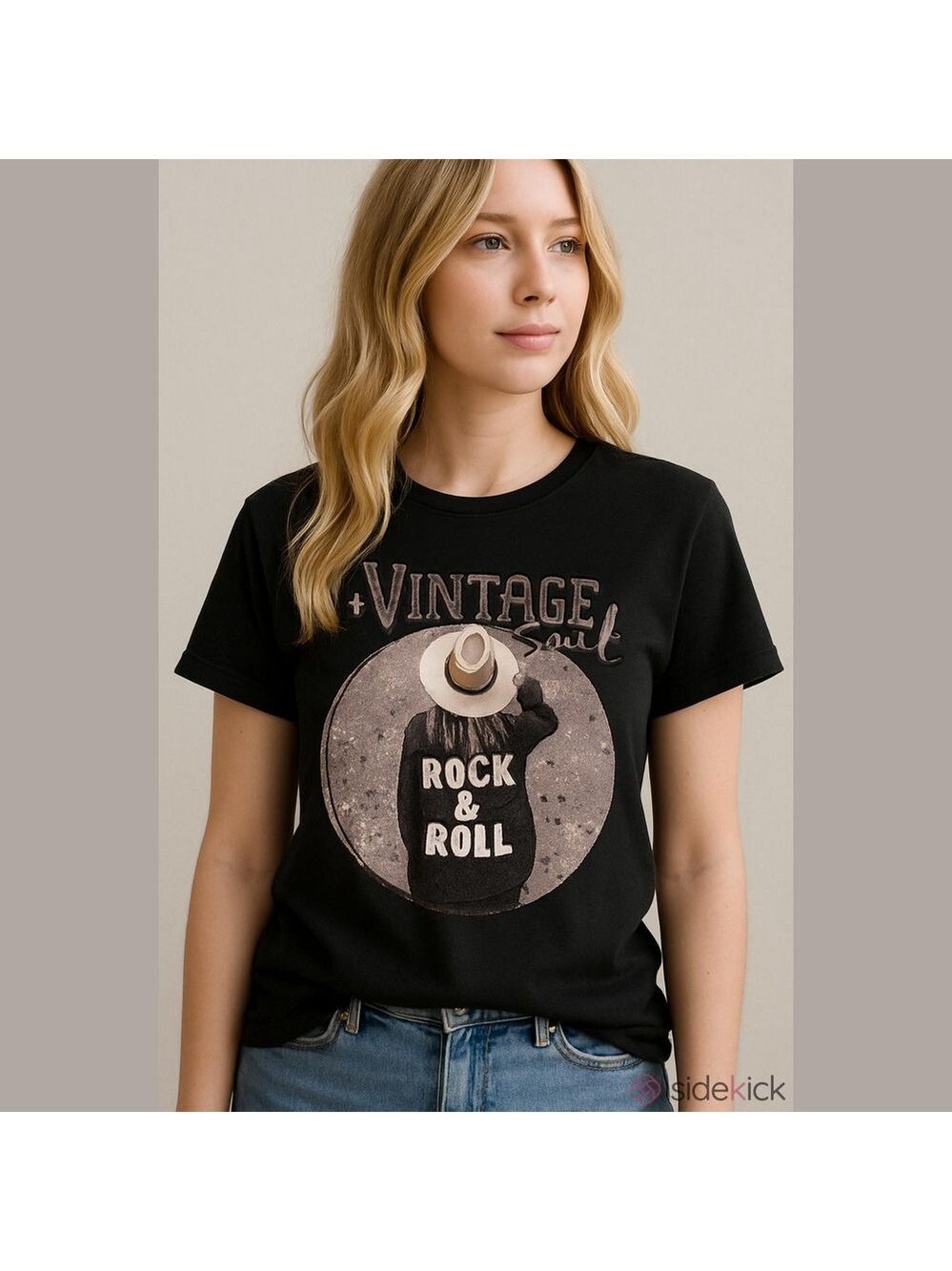 🍀🍀Vintage Soul Tee Small Rock N Roll NWT